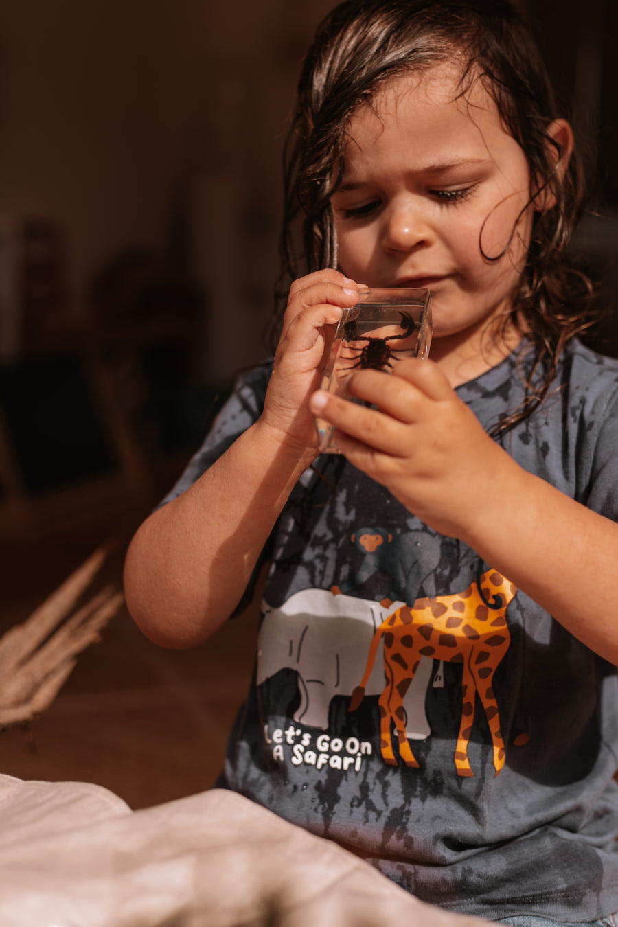 Black Scorpion Specimen