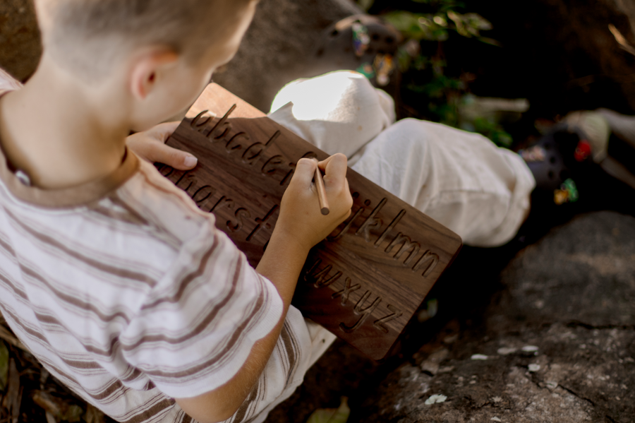 Alphabet + Number Tracing Board