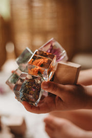 Ruby Gemstone Specimen Cube