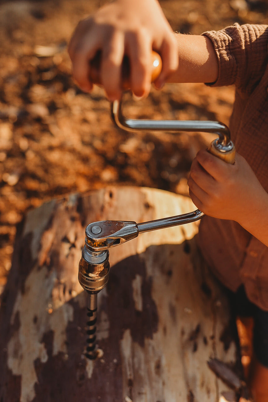 Hand Drill + Bits
