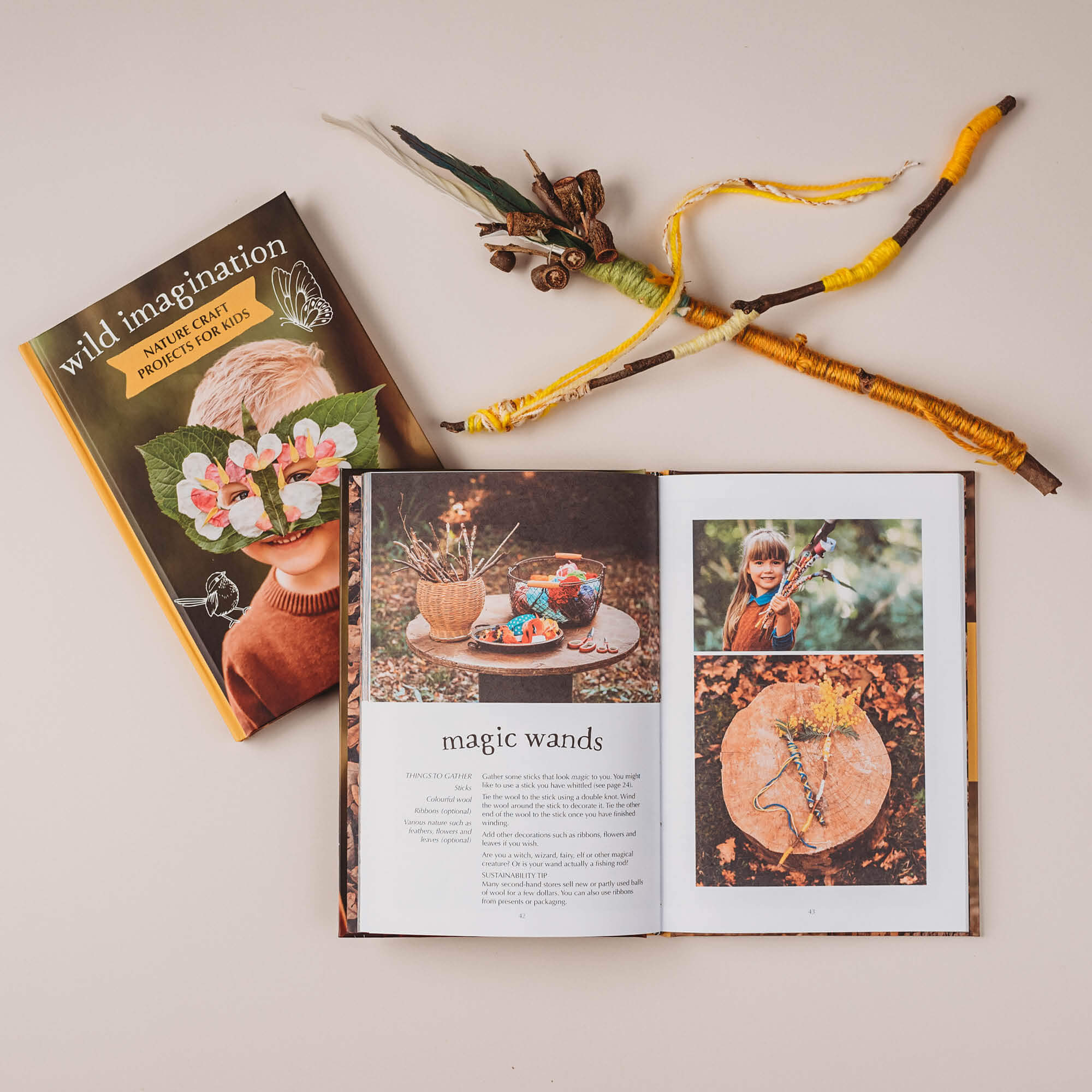 Wild Imagination: Nature Craft Projects for Kids