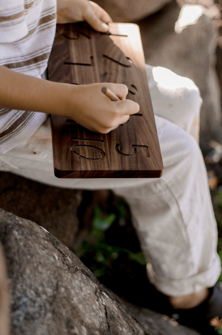 Alphabet + Number Tracing Board - Our Earth Life