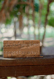 Alphabet + Number Tracing Board - Our Earth Life