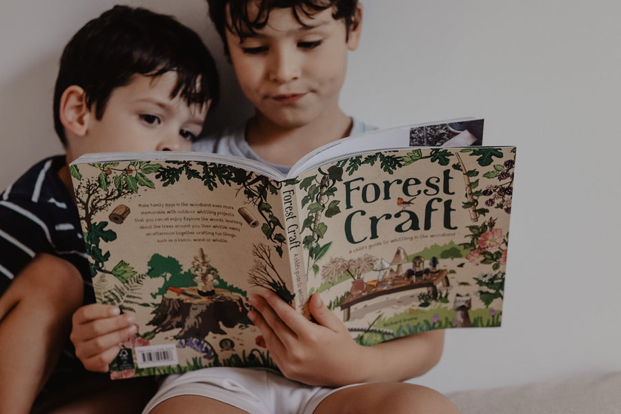 Forest Craft: A child's guide to whittling in the woodland - Our Earth Life