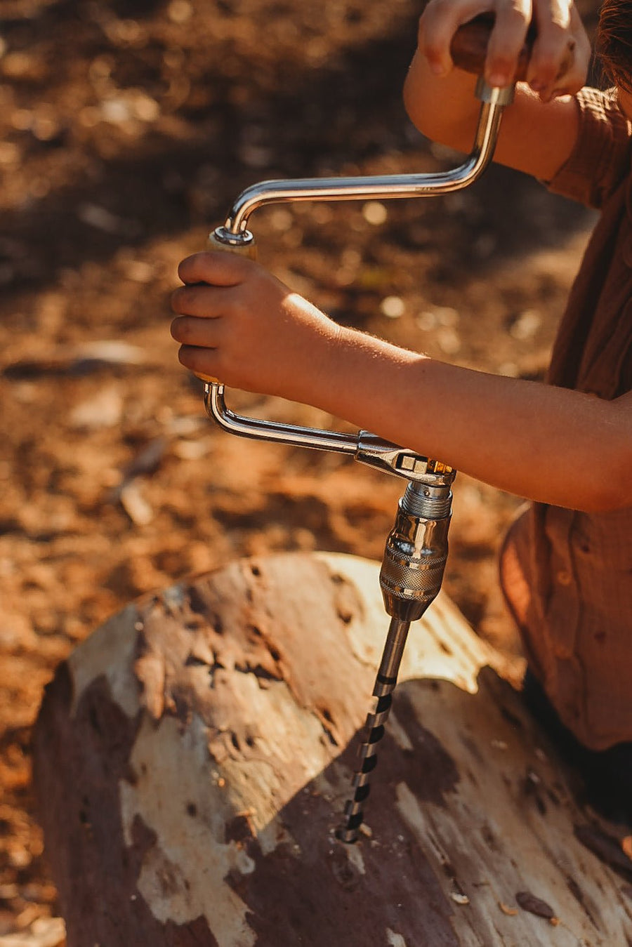 Hand Drill + Bits - Our Earth Life