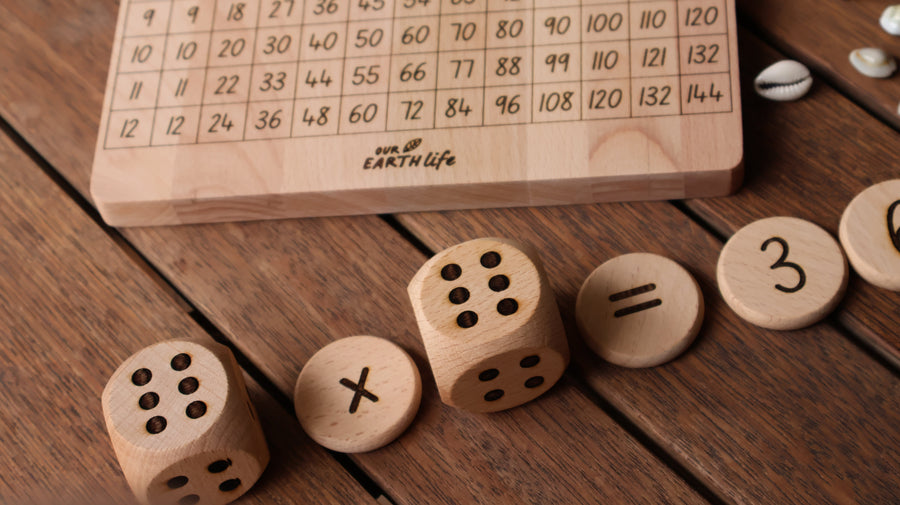 Math Symbol Tokens - Our Earth Life