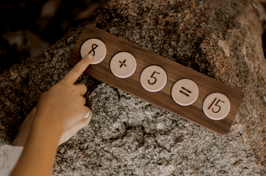 Math Symbol Tokens - Our Earth Life