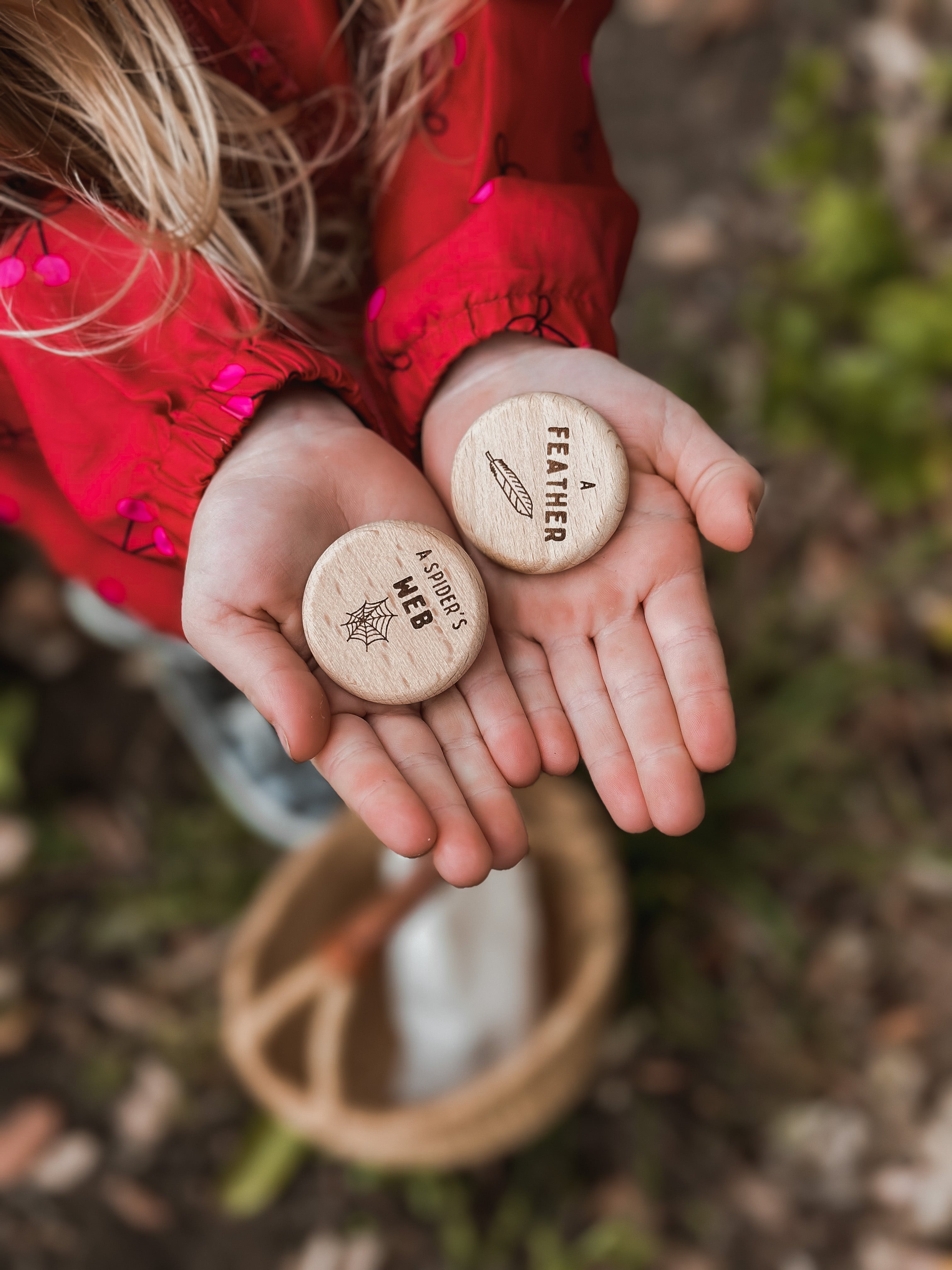Nature Scavenger Hunt Tokens - Our Earth Life