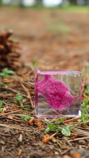 Ruby Gemstone Specimen Cube - Our Earth Life