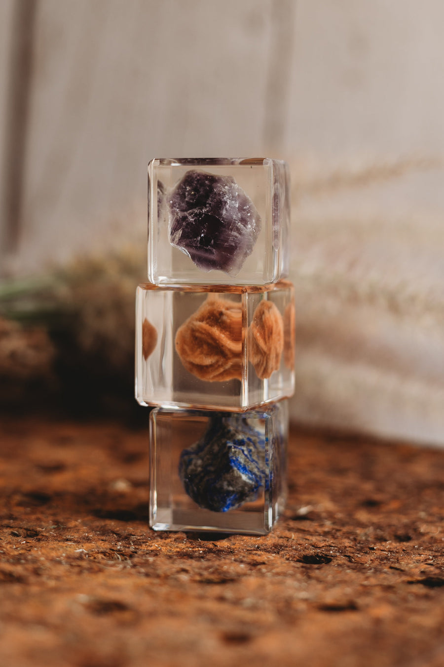 Trio of Stone Specimens - Our Earth Life