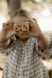 Wooden Dice - Our Earth Life