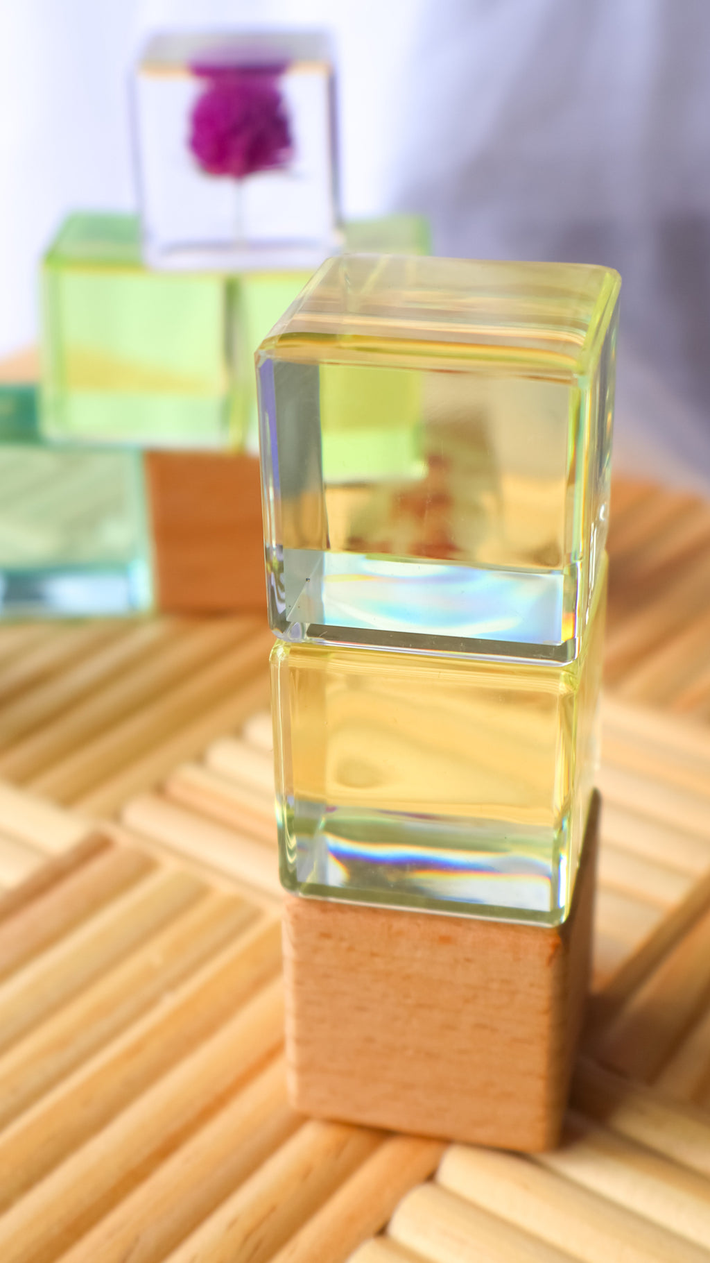 Yellow Stackables Booster Pack | Stackables | Resin Cubes for Nature ...